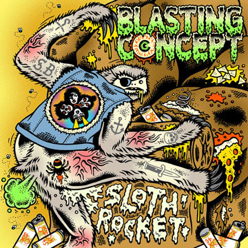 BLASTING CONCEPT "Sloth Rocket" LP (Ebullition) Purple Vinyl